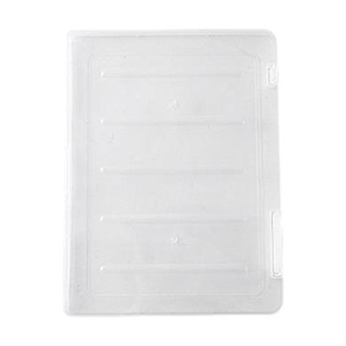 Clear File Storage Box, Portable Document Holder, 6.57 by 9.44 Inches