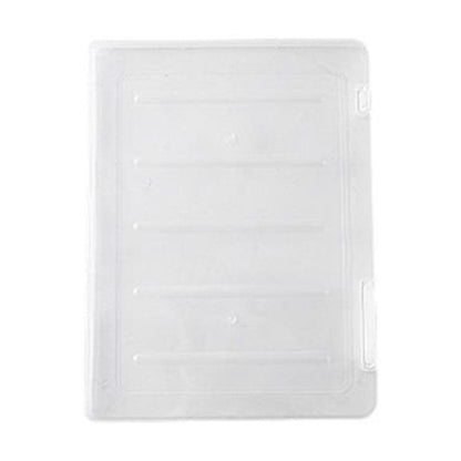 Clear File Storage Box, Portable Document Holder, 6.57 by 9.44 Inches