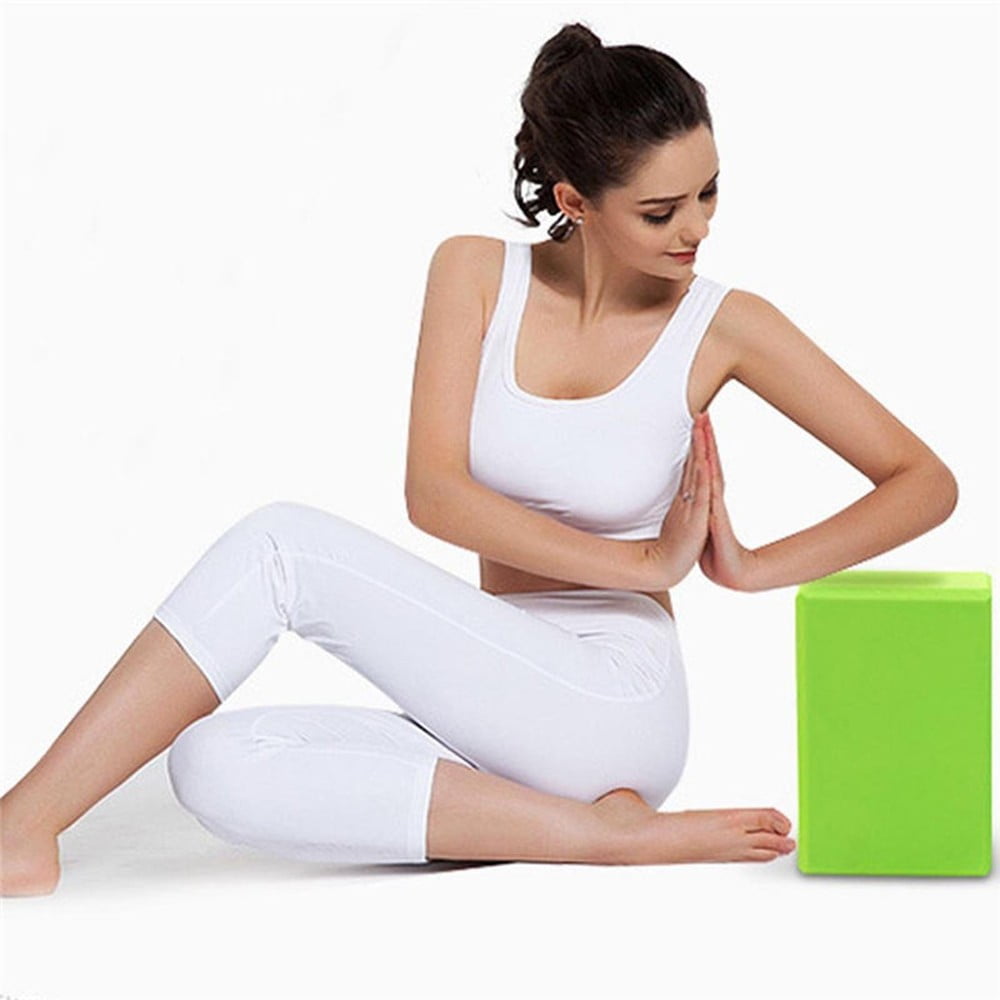 Yoga Block in High-Density EVA Foam, 23 by 15 by 8 cm Support Brick - Image 3