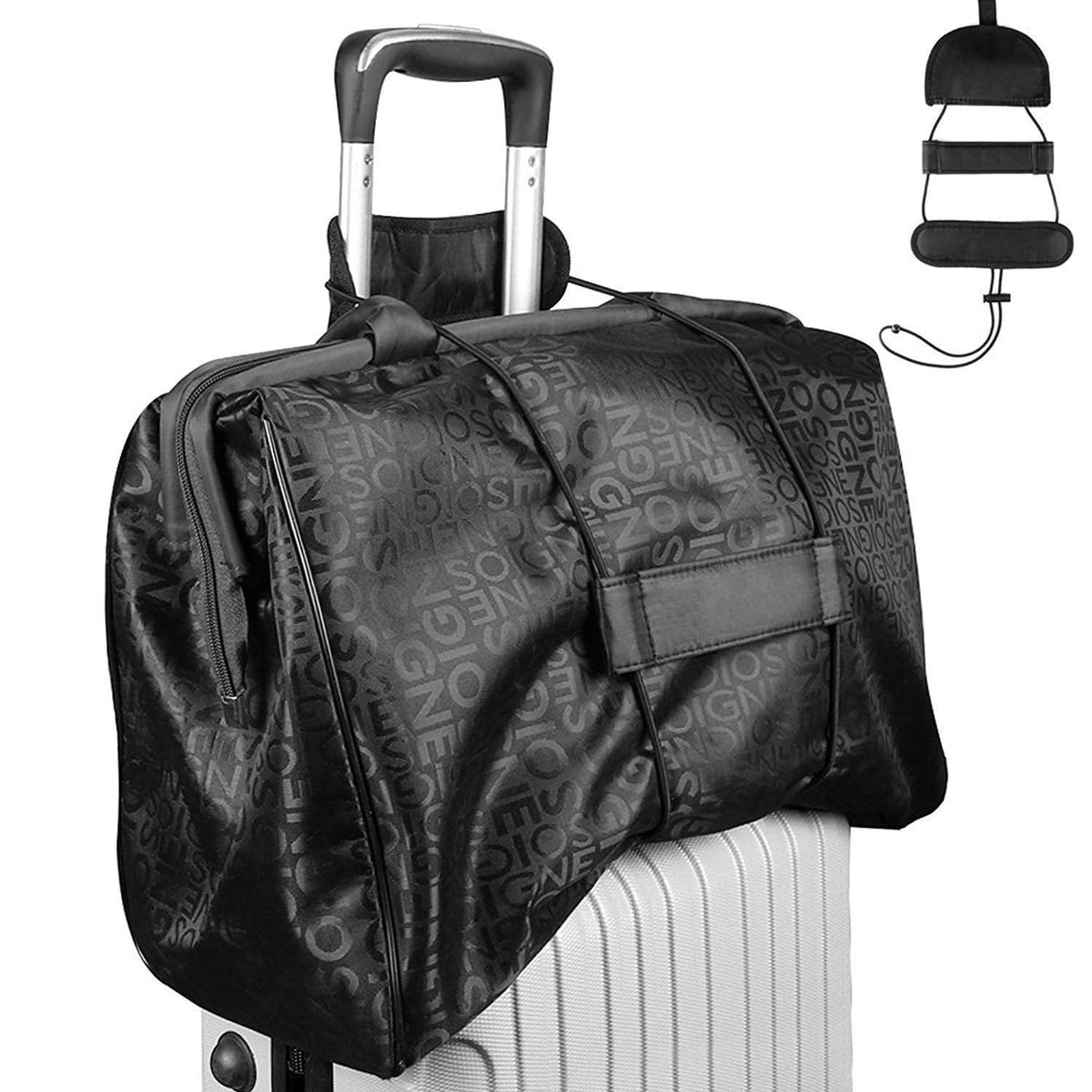 Luggage Bungee Strap, Adjustable Add-a-Bag Belt for Suitcase Handles - Image 5