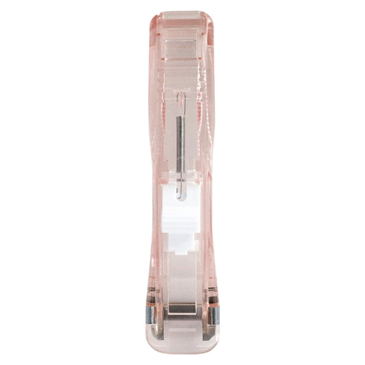 Handheld Paper Clip Dispenser, Push-Action Clamp Tool for Filing and Sorting