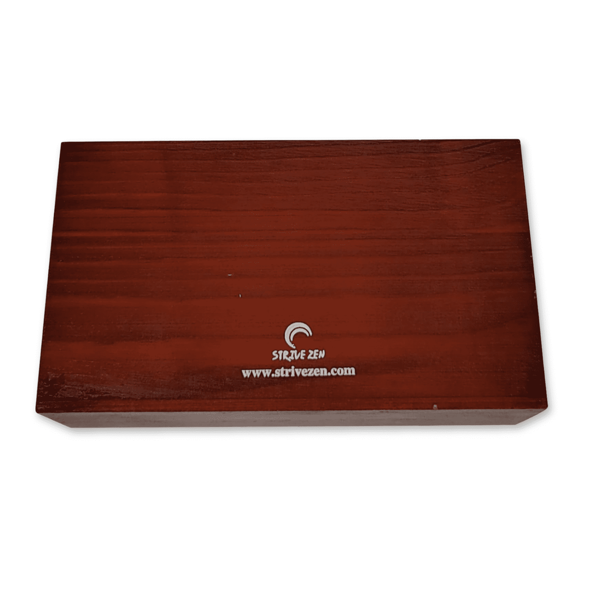 Perpetual Desk Calendar in Solid Pine, Rotating Date Blocks with Pen Slot - Image 4
