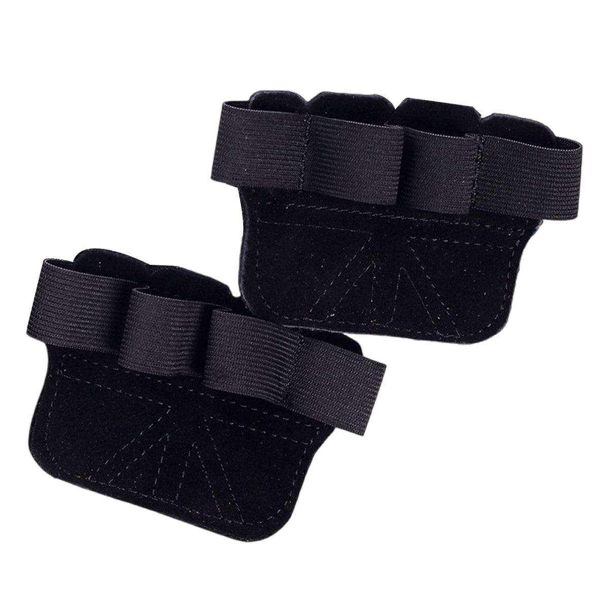 Weight Lifting Grip Pads, Four-Finger Palm Protectors, One Pair