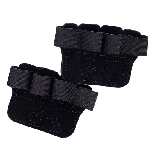 Weight Lifting Grip Pads, Four-Finger Palm Protectors, One Pair