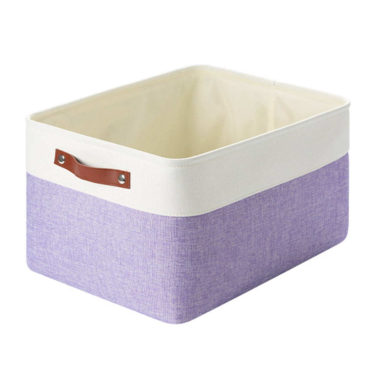 Foldable Cloth Storage Bin, 14 by 10 Inch Fabric Box for Wardrobe and Toys