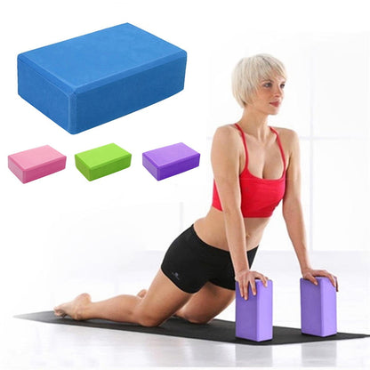 Yoga Block in High-Density EVA Foam, 23 by 15 by 8 cm Support Brick - Image 4