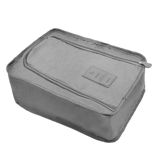 Travel Shoe Bag, Zip Pouch for Packing Shoes in a Suitcase, 11.8 by 8.3 Inches