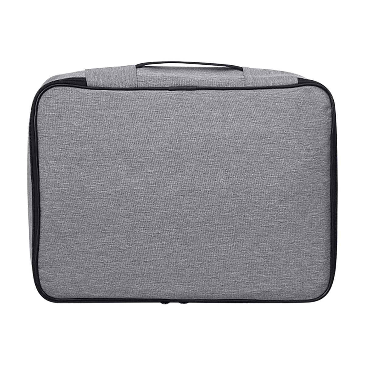 Fireproof Document Organizer Bag with Combination Lock, 37 by 27 by 10.5 cm
