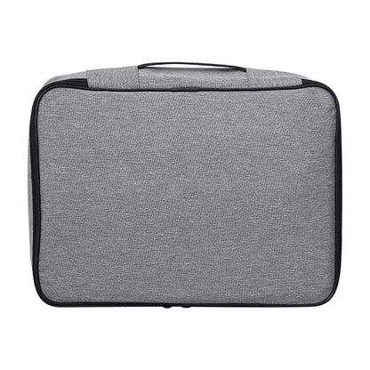 Fireproof Document Organizer Bag with Combination Lock, 37 by 27 by 10.5 cm