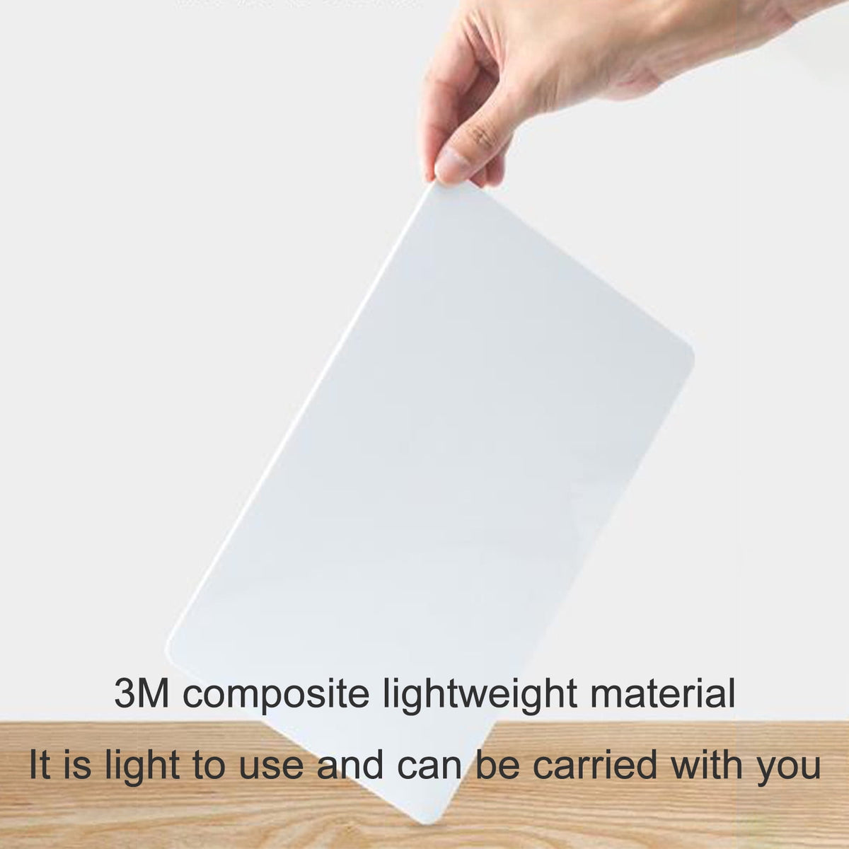 Double-Sided Dry Erase Lapboard with Pen and Eraser, 11.3 by 7.6 Inches - Image 5